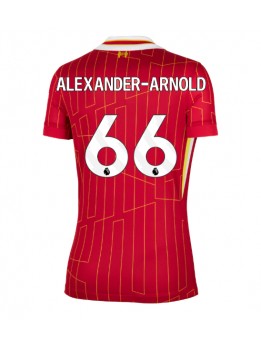 Liverpool Alexander-Arnold #66 Zenski Domaci Dres 2024-25 Kratak Rukavima